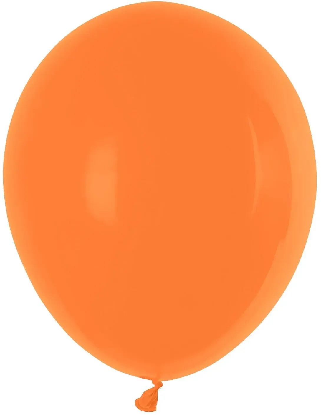 Luftballons orange O 250 mm, Größe 'M', 10 Stk.