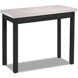 ASTIMESA Küchentisch Typ Buch, Holz, Grau, 80 x 40 cm a 80 x 80 cm