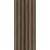 Grosfillex Wandpaneel Kunststoff LINIO Walnut 3 St. 260 x 37,5 cm