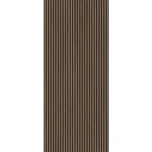 Grosfillex Wandpaneel Kunststoff LINIO Walnut 3 St. 260 x 37,5 cm