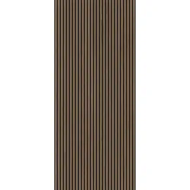 Grosfillex Wandpaneel Kunststoff LINIO Walnut 3 St. 260 x 37,5 cm