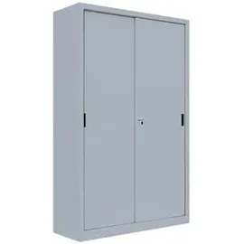 Lüllmann 550160 Aktenschrank 120 x 45 x 195 cm lichtgrau