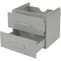 Mendler Premium Waschbeckenunterschrank HWC-D16, Waschtischunterschrank Waschtisch Badmöbel, hochglanz 60cm