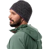 Jack Wolfskin Unisex Alpspitze Beanie-Mütze, Schwarz, M EU