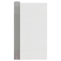 vidaXL Maschendrahtzaun 100 x 200 cm Edelstahl