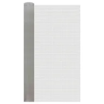vidaXL Maschendrahtzaun 100 x 200 cm Edelstahl