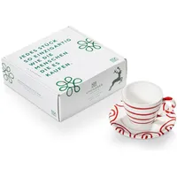 Gmundner Espressotasse 0,1 l Rot 2 St.