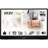 MSI PRO MP161DE E2 39,6cm (15.6") FHD IPS Mobiler Monitor 16:9 HDMI/USB-C (DP)