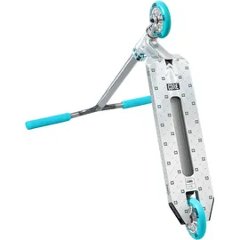 Fantic26 CORE CG1 Stunt-Scooter Park H=81cm Silber Gebürstet / Türkis