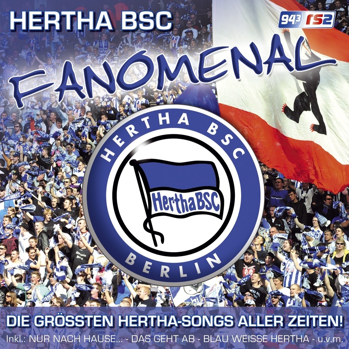 Hertha Bsc-Fanomenal - Various. (CD)