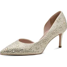TAMARIS Damen Pumps mit Stilettoabsatz, grau, 36 EU