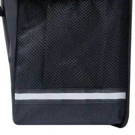 vidaXL Doppel Fahrradtasche Gepäckträger schwarz