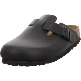 Birkenstock Boston Naturleder schmal schwarz 46