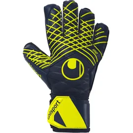 Uhlsport Prediction Supersoft Torwarthandschuhe - Navy / White / Yellow - 8