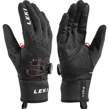 Leki Nordic Tune Shark Boa Langlaufhandschuhe Schwarz 6,5