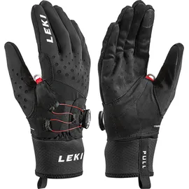 Leki Nordic Tune Shark Boa Langlaufhandschuhe Schwarz 6,5
