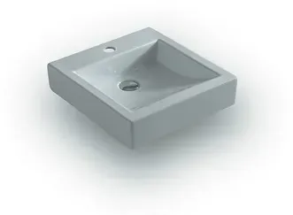 ArtCeram Fuori Classe Waschtisch B: 43 T: 45 cm, weiss, L636 L636