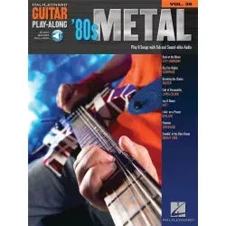 80s Metal (+CD) guitar playalong vol.39