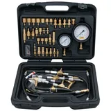 KS Tools Master Kraftstoff-Einspritzsystem-Druckprüfgerät-Satz für Ottomotoren, 42-teilig