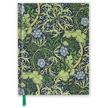 Flame Tree Premium Skizzenbuch: William Morris, Meeresalgen:
