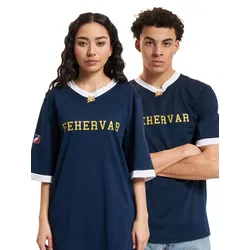 European League Of Football Fehervar Enthroners Authentic Game Jersey marineblau - XL