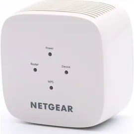 Netgear WiFi Repeater EX6110, WiFi Verstärker AC1200, 1.200 Mbit/s, bis zu 120m2, - Weiß