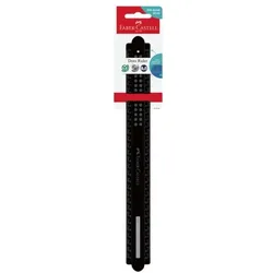 Faber-Castell (Schule) Lineal »Dots« 30 cm schwarz schwarz