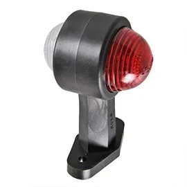 PRO PLUS ProPlus 343717 Umrissleuchte rot/weiß 123x85mm gerade für Anhänger Wohnwagen Wohnmobil