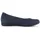Gabor "Sportliche Ballerina", Damen, Gr. 38.5 blau, Schuhe Ballerina