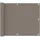 75 x 500 cm Taupe Aluminium