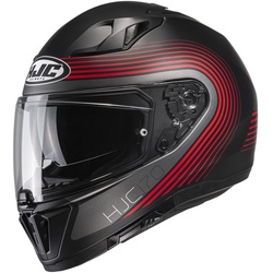 HJC i70 Surf Helm, zwart-rood, S