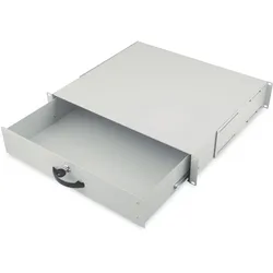 DIGITUS Tastatureinschub & Dokumentenablage für 483 mm (19")-Schränke