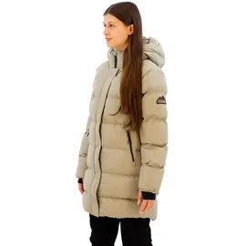 Superdry Sports Mid Steppjacke - Winter Twig Beige S