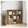 vidaXL Bücherschrank 98 x 29 x 97,5 cm Braun