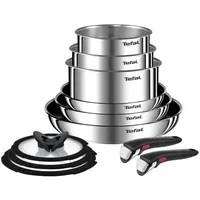 Tefal Ingenio Emotion Topfset, Edelstahl, 11-tlg