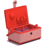 Prym 612270 Nähkorb Red Stripes S