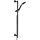 Keuco IXMO Brausegarnitur mit Stange Schwarz matt 59587370801