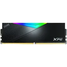 XPG Lancer RGB 16GB DDR5-5200 CL38 1.25V ECC XMP 3.0 PMIC DIMM Memory, AX5U5200C3816G-CLARBK, Schwarz