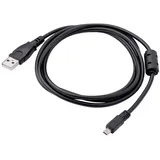 Akyga USB-A 1,5 m Schwarz