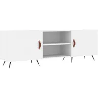 VidaXL TV-Schrank Weiß 150x30x50 cm Holzwerkstoff