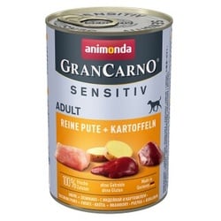 animonda GranCarno Adult Sensitiv Pute & Kartoffel 24x400 g