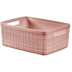 Korb JUTE rosa