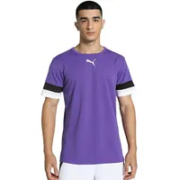 Puma teamRISE Trikot Herren lila schwarz weiß Gr M