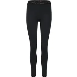 HUMMEL Damen Tight HML FIRST PERFORMANCE, BLACK, M