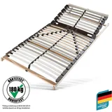 Lattenrost Universal LR-K H 5, Beco, Kopfteil manuell verstellbar, Fußteil nicht verstellbar, extra stabil in Härte 5 = extrafest 90 cm x 190 cm x 8,5 cm