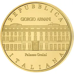 50-Euro-Münze "Giorgio Armani" 2023