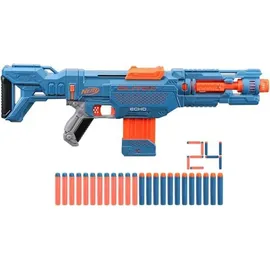 Hasbro NERF Elite 2.0 Echo CS-10 Blaster 24 NERF Darts, 10-Dart Clip-Magazin, abnehmbare Schulterstütze und Laufverlängerung, 4 Tactical Rails, frustfreie Verpackung