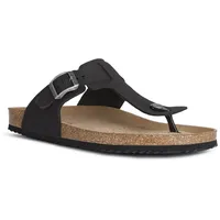 GEOX U Sandal Ghita, Sandalen für Herren, Schwarz , 41 EU