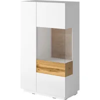 INOSIGN Vitrine »SILKE«, Höhe 138,5 cm weiß