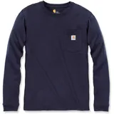 CARHARTT Damen Long Sleeve Shirt, blau, Größe L